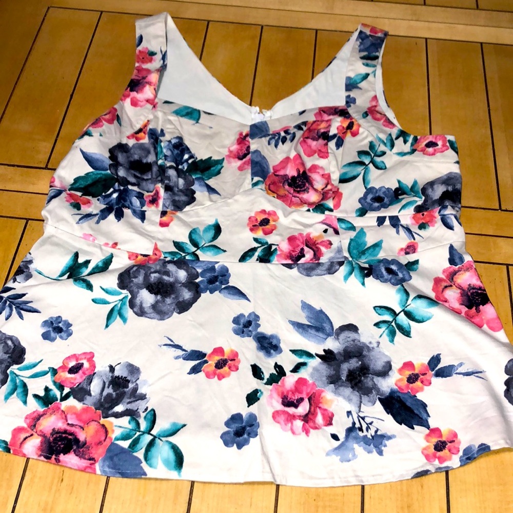 Torrid Beautiful Empire Waist Top. Torrid size 2/ Plus Size 18